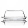 Buy cheap Factory Whosale High Quality Clear Glass Butter Dish Set from wholesalers