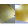 Buy cheap Gold Color Digital Printing PVC Sheets For Plastic Card Lamination from wholesalers