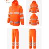 Buy cheap Reflective PPE Safety Wear Waterproof Double Layer Adult Split Raincoat Overalls from wholesalers