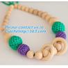 Buy cheap Rainbow Crochet necklace, cotton Nursing necklace Fashion Accessory, crochet, handmade from wholesalers