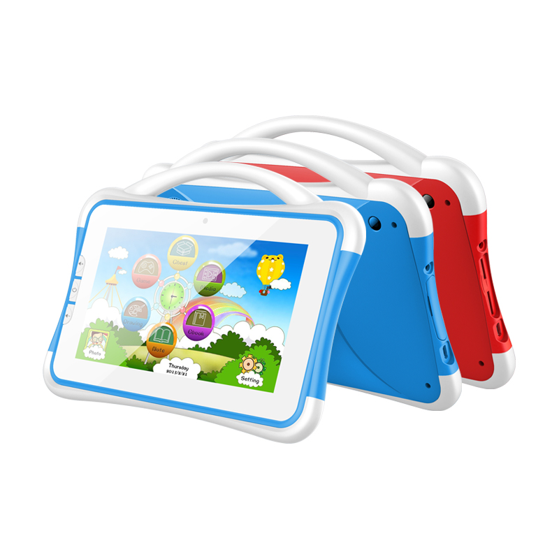 Private Mold Android Tablet PC Learning Cute Kids Tablet PC 1.8 GHz Android 7