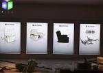 Free Standing LED Fabric Light Box Aluminum Frame Double Side Indoor