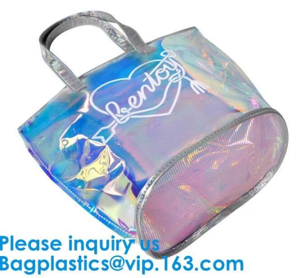 Holographic Makeup Bag Iridescent Cosmetic Bag Hologram Clutch Large Toiletries