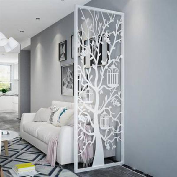 Hotel Stainless Steel Partition Decorative Indoor Screen Dividers For Living