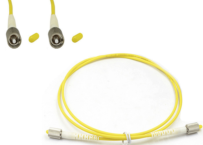 Singlemode Fiber Optic Patch Cord Rodent Proofing With D4 Connector