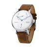Buy cheap Mens Luxury Mechanical Hand Wind Watches Double Curve Crystal Glass from wholesalers