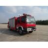 Buy cheap ISUZU 240hp 6 Wheel Emergency Rescue Fire Truck Heavy With 5 Ton Crane from wholesalers