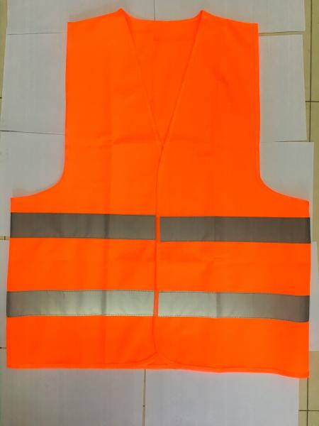 Buy cheap 2H Grade Orange Hi Vis Vest M-XXXL 60g 80g 100g Reflective Safety Vest from wholesalers