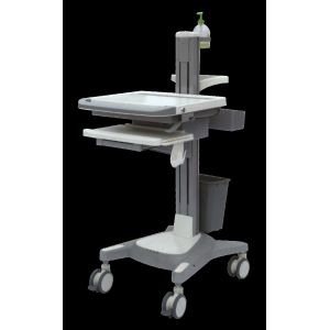 Buy cheap High Performance Stainless Steel Medical Trolley Movable Computer Trolley from wholesalers