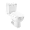Buy cheap 685*363*730mm Compact Two Piece Toilets , Dual Flush WC Toilet Bowl 300mm from wholesalers