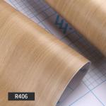 PVC Retro Wood Grain Self-Adhesive Wallpaper Peel And Stick Waterproof Stickers