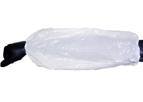 Buy cheap Dustproof Disposable Sleeve Covers Smooth Surface Light Duty Size 22 * 42cm from wholesalers