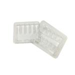 Clear PVC Medical Drug Plastic Blister Packaging Thermoformed Plastic Trays OEM