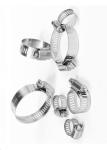 Buy cheap 8 / 10 / 12MM Stainless Steel American Hose Clamp 3.8NM Holding Force from wholesalers