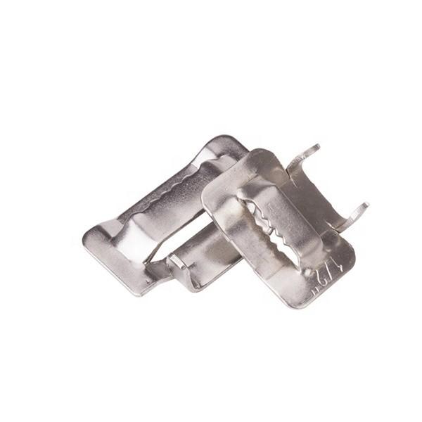 Buy cheap Heat Resisting Stainless Steel Strap Buckle , 1/2" Bandit Strap Buckles from wholesalers