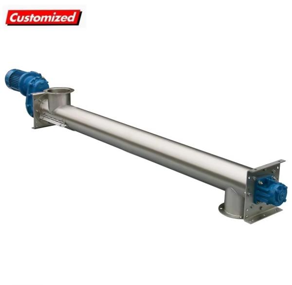 High Efficiency Tube Stainless Steel Transfer Chemical Powder Screw Auger