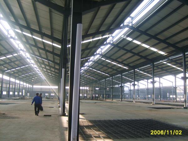 Buy cheap Ready Made Steel Structures Garment Factory Building / Multi Spans Metal Workshop from wholesalers