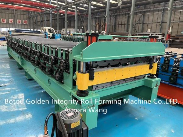 Buy cheap PLC Corrugated Sheet Forming Machine 5.5kw building materials from wholesalers