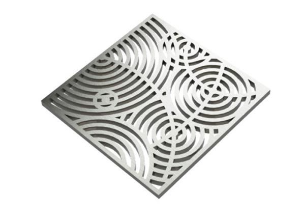 Anti Blocking Stainless Steel Floor Gullies , Anti Backwater Bathroom Shower