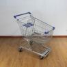 Buy cheap 100L Grocery store Rolling Trolley Steel Powder Coating German type Steel Shopping Cart from wholesalers