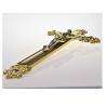 Buy cheap Plastic Jesus Funeral Crucifix In Gold Color OEM / ODM Service Acceptable from wholesalers