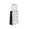 Buy cheap Twist Rope Handle Paper Bags Biodegradable With Logo Print from wholesalers