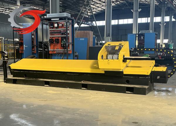 Buy cheap Welded Round CNC Pipe Cutting Machine 1500mm Flying Saw Cutter from wholesalers