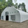 Buy cheap Black White Film Single Span Small Tunnel Custom Light Deprivation Greenhouse from wholesalers