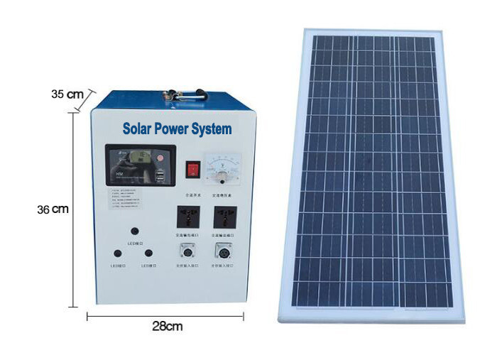 2000W Off Grid Solar PV System Monocrystalline Silicon 24V