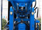 Geotechnical Diamond Hydraulic Crawler Drilling Rig Blue Color