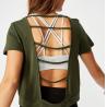Buy cheap Loose Fit Women ODM XXL Blank T Shirts Wicking Cotton Spandex from wholesalers