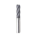 Diamond Coating 4 Flute Solid Carbide End Mill for High Precision Metal Milling