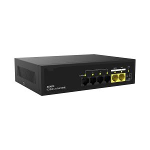 Buy cheap 100 Mbit/s Dual-port PoE Switch Perfect for Wireless Small-scale Monitoring Networking in Outdoor and Indoor Scenarios from wholesalers