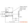 Buy cheap 1/3.7" 1/4" 18.7mm F7.0 M4x0.35 mount Non Distortion Lens, long focal M4 mount telescope lens/medical lens from wholesalers