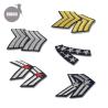 Buy cheap OEM ODM military embroidered patches Iron On Heat Cutting Border from wholesalers