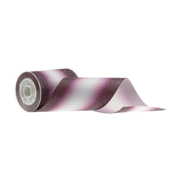 Buy cheap 75mm Halloween Grosgrain Ribbon , Wine Color Sublimation Glitter Grosgrain Polyester Binding from wholesalers