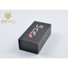 Buy cheap Kraft Paper Drawer Box Folding Black Flat Luxury Magnetic from wholesalers