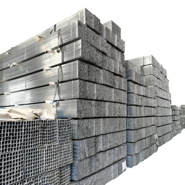 Buy cheap ASTM Galvanized Square Tube Galvanized Rectangular Steel Tubing 20MM-508MM from wholesalers