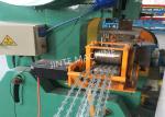 Galvanized 2.2kw Razor Wire Making Machine For Fence