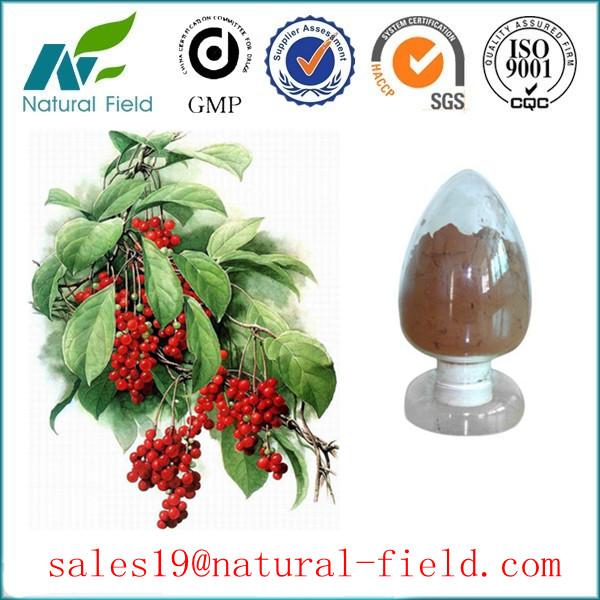 Buy cheap schisandra chinensis extract 9% schisandrins with CAS:7432-28-2 GMP manufacturer and competitive price from wholesalers