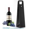 Buy cheap Leather Wine Gift Bag 16.1x3.5x3.5 In, Wine Gift Tote Bag, Reusable Clasp Gift Wine Bag, Portable Wine Protector from wholesalers