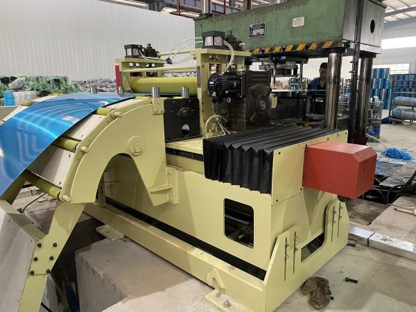 Buy cheap Expansion 2000mm Hydraulic Uncoiler Machine GL Steel Coil Decoiler from wholesalers