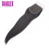 Buy cheap Straight Human Hair Lace Closure With Baby Hair Remy Malaysian All Color from wholesalers