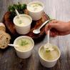 Buy cheap Cold Liquids Take Away BPA Free Soup Noodle Custom Print Disposable White Paper Bowl from wholesalers