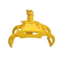Buy cheap Hydraulic 360 Rotating Log Grapple For Excavator Q355B Material product