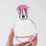 10ml 50ml 60ml 100ml Luxury Transparent and Frosted Perfume Glass Bottle with