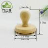 Buy cheap 70mm Untreated Antique Wooden Stamps Handle Wooden Stamps from wholesalers
