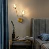 Buy cheap LED Personality Wall Lamp Creative Bedroom Bedside Metal Golden wall bracket light (WH-OR-108) from wholesalers