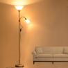 Buy cheap American modern wrought iron paint floor lamp LED branch bedroom lamp living room lighting(WH-MFL-25) from wholesalers