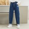 Buy cheap 55% Flax 45% Cotton Girls Spring Pants Thin Loose Casual Knickerbockers from wholesalers